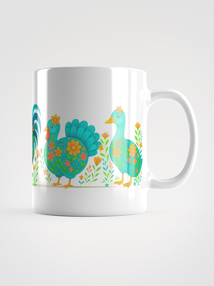 Mug Blanc - Ferme Fleurie Tropicale Série 1 - Cadeau Original product image (1)
