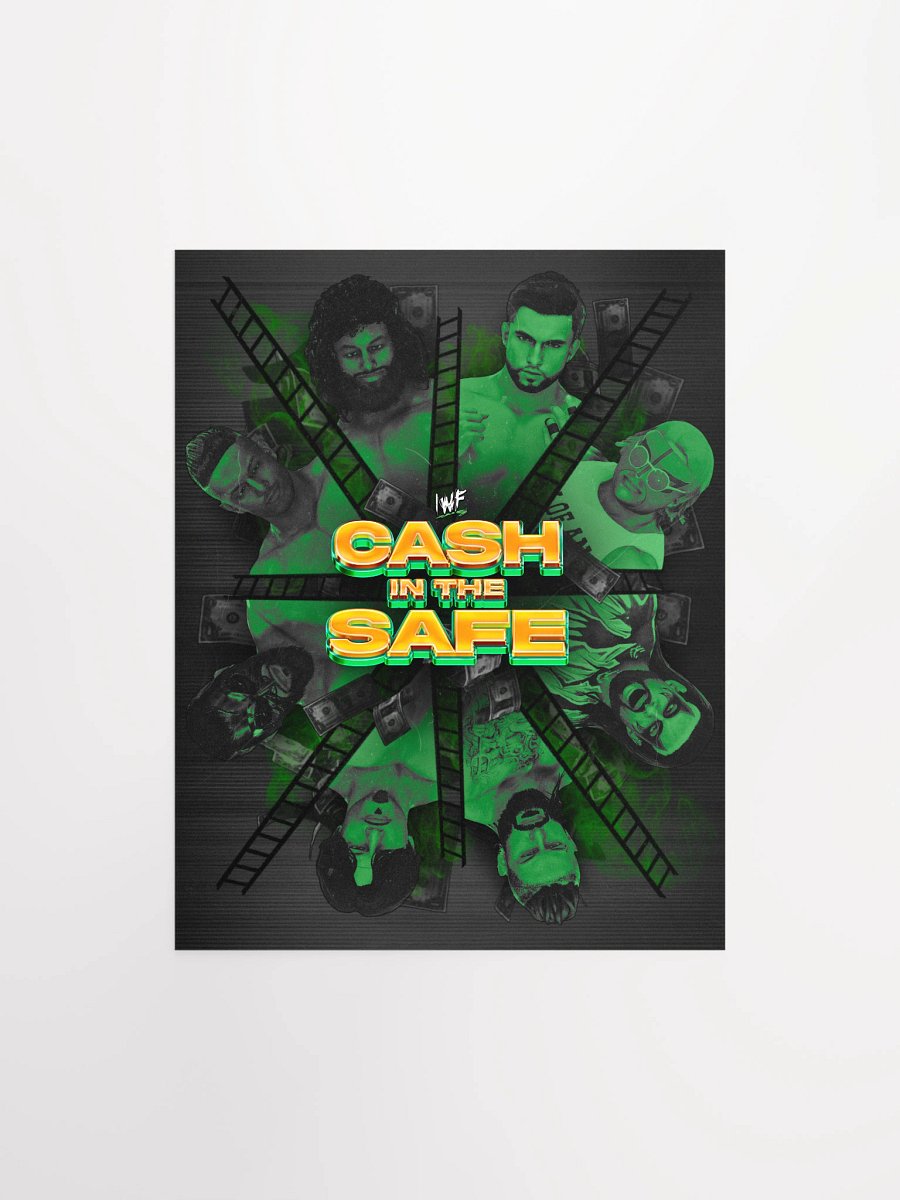 IWF Cash In The Safe Men's LADDER Poster product image (1)