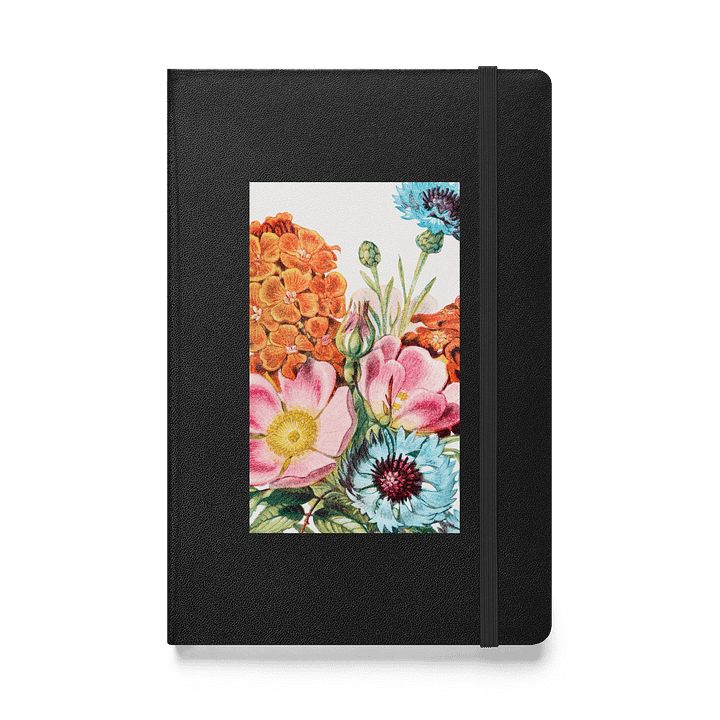 Floral Fantasia. Hardcover Notebook product image (1)