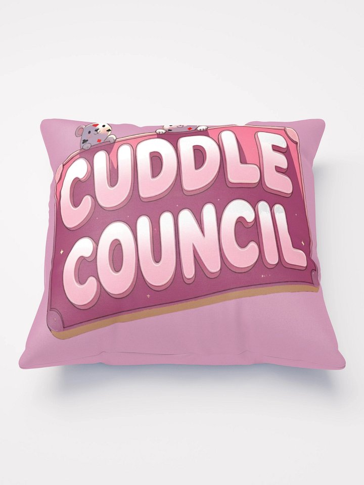 Official Cuddle Council Pillow product image (1)