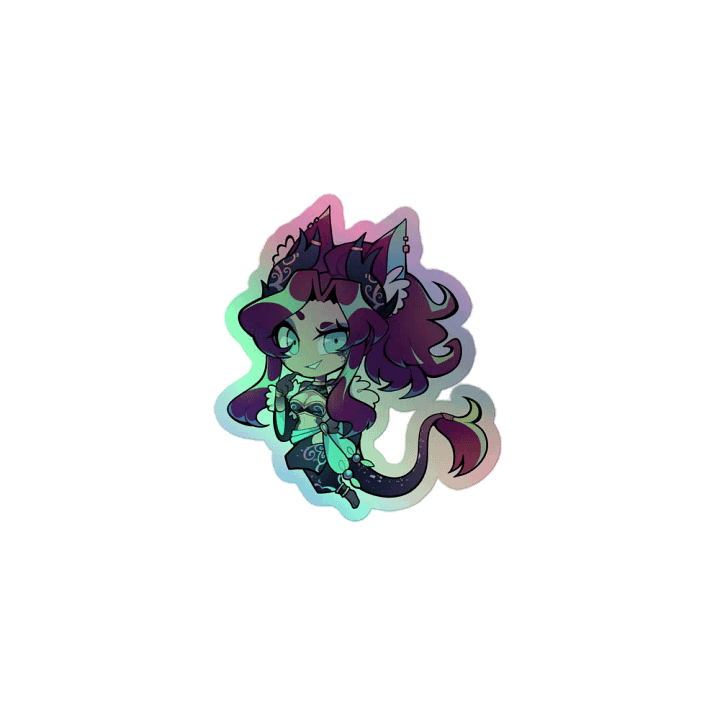 Ramaea Chibi - Holo Sticker product image (1)