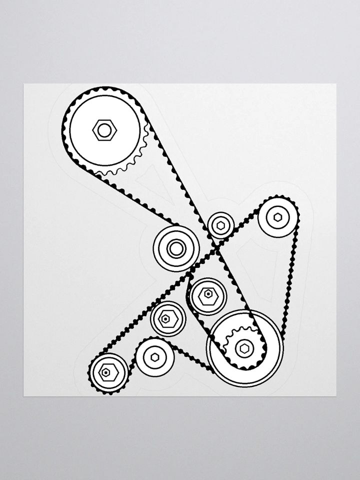 944 Timing Belt Change - Decal product image (1)