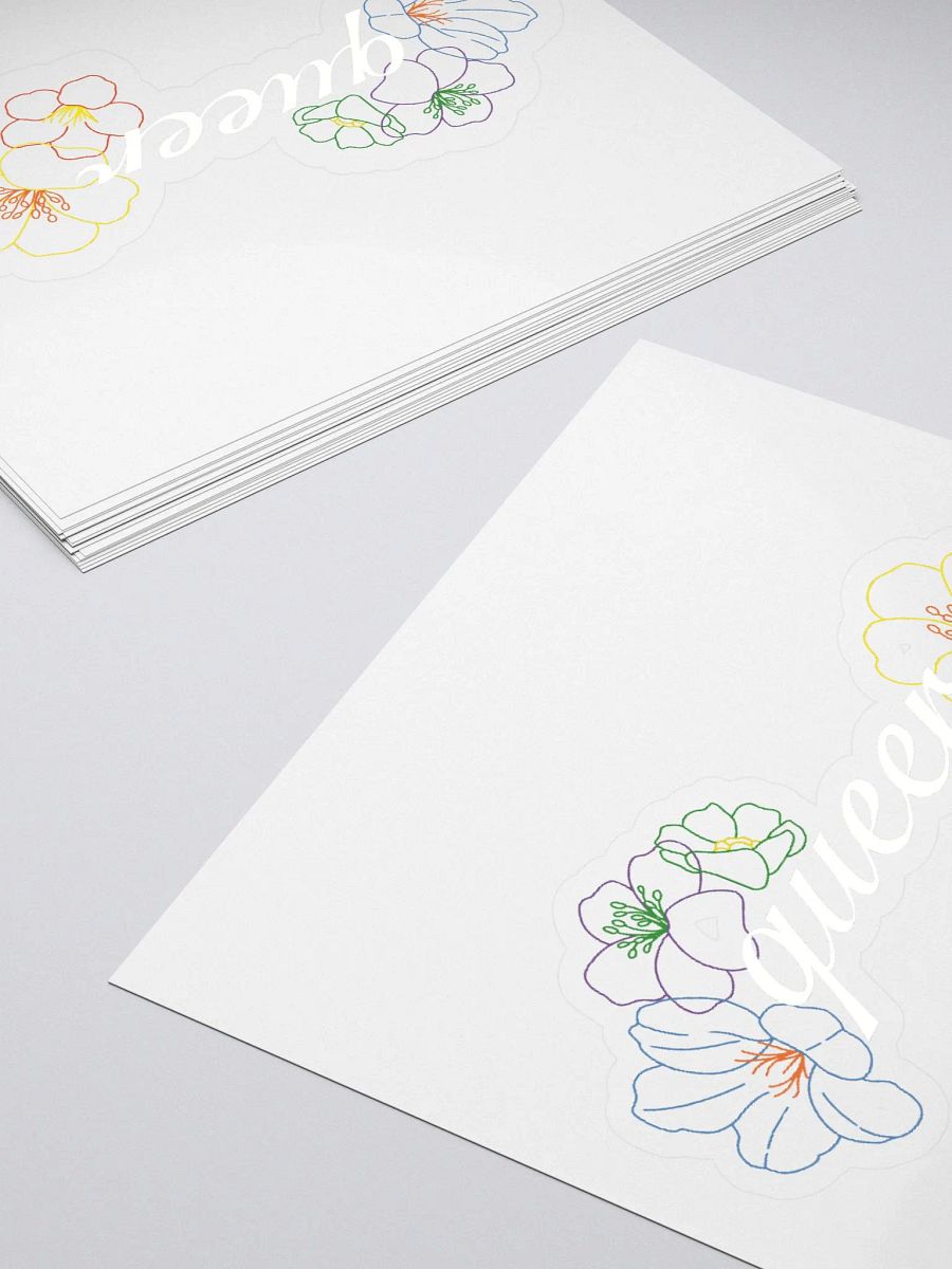 queer sticker :) product image (4)