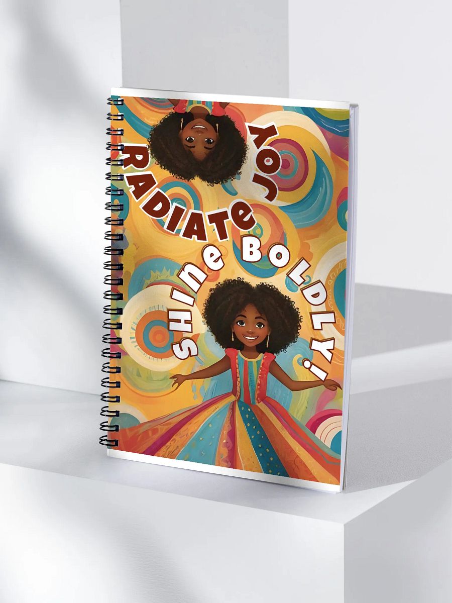 Radiate Joy, Shine Boldly Spiral Notebook product image (4)