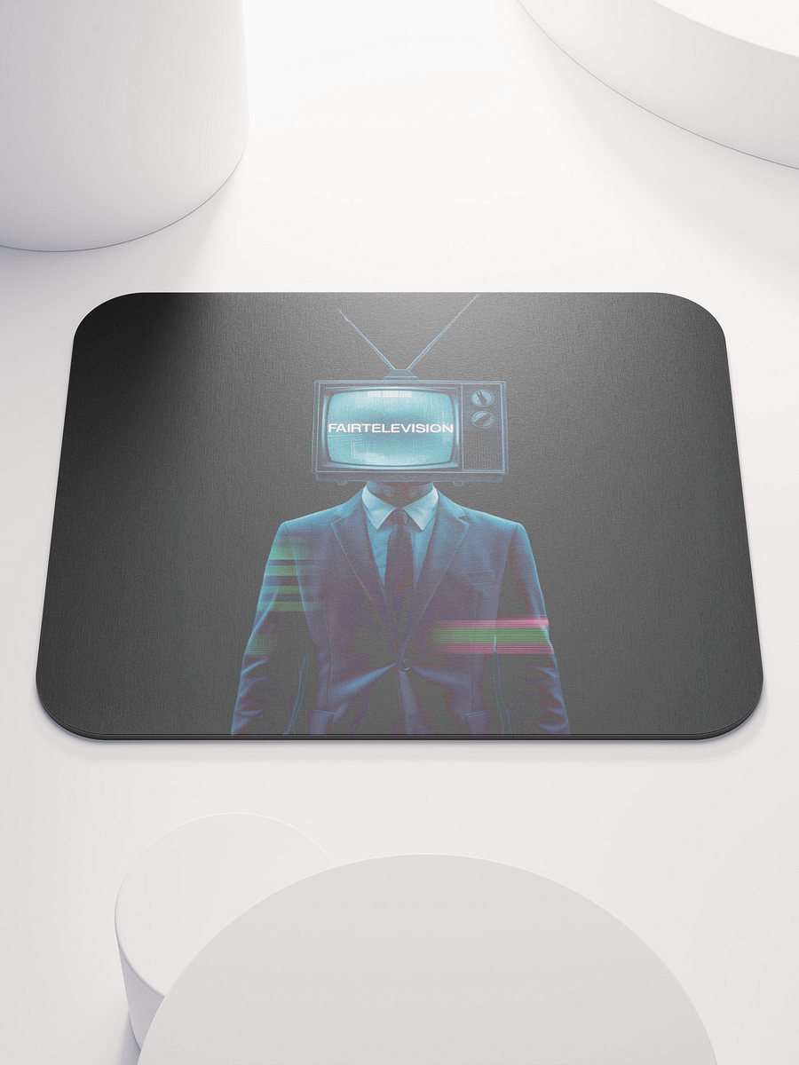 Vintage TV Head Mouse Pad product image (1)