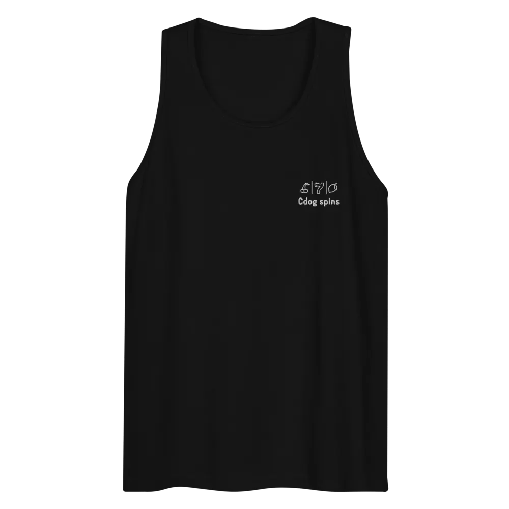 Cdog Spins Embroided Tank Top product image (15)