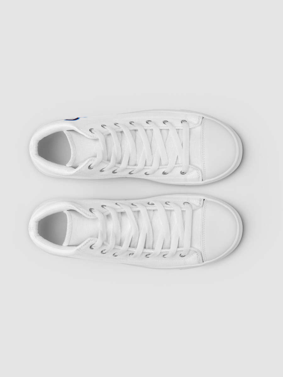 [strowns_chaos] Women;s High Top Canvas Shoes (White) product image (8)