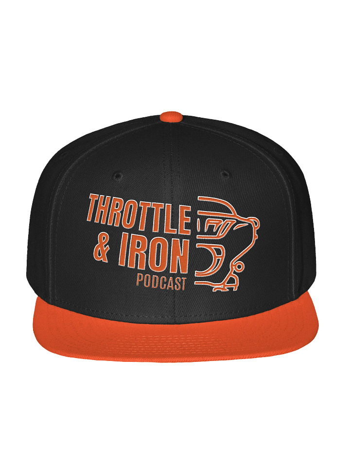 Throttle & Iron Podcast (IMC) cheftain Embroidered Snapback Hat product image (1)
