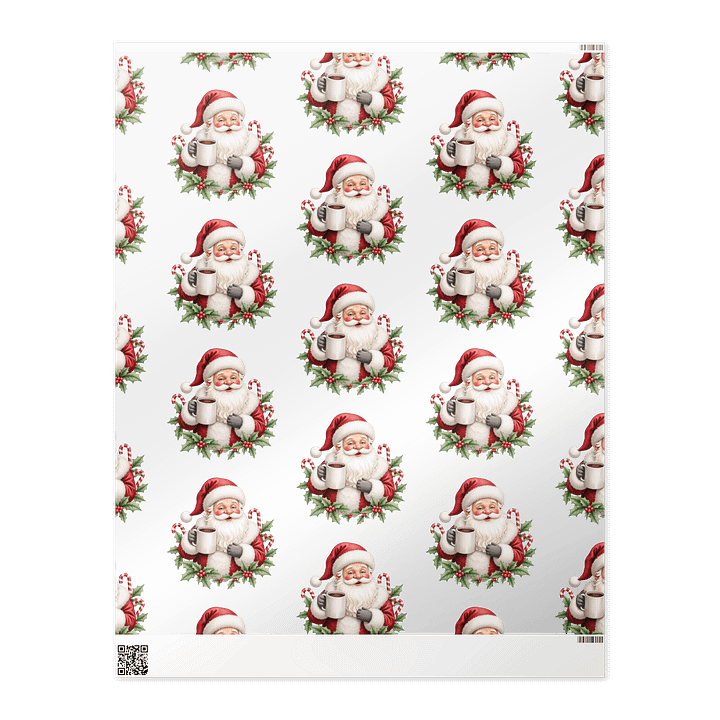 Festive Christmas Wrapping Paper – Holiday Gift Wrap with Cheerful Seasonal Designs product image (1)