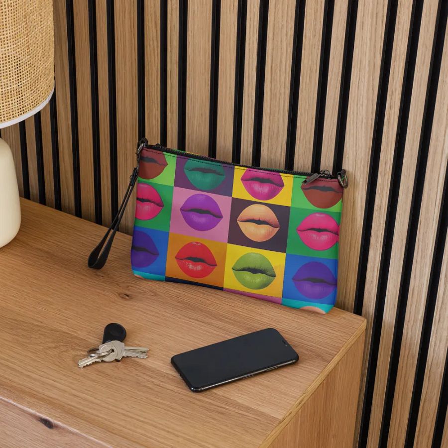Pop Art Lips Crossbody Bag product image (5)