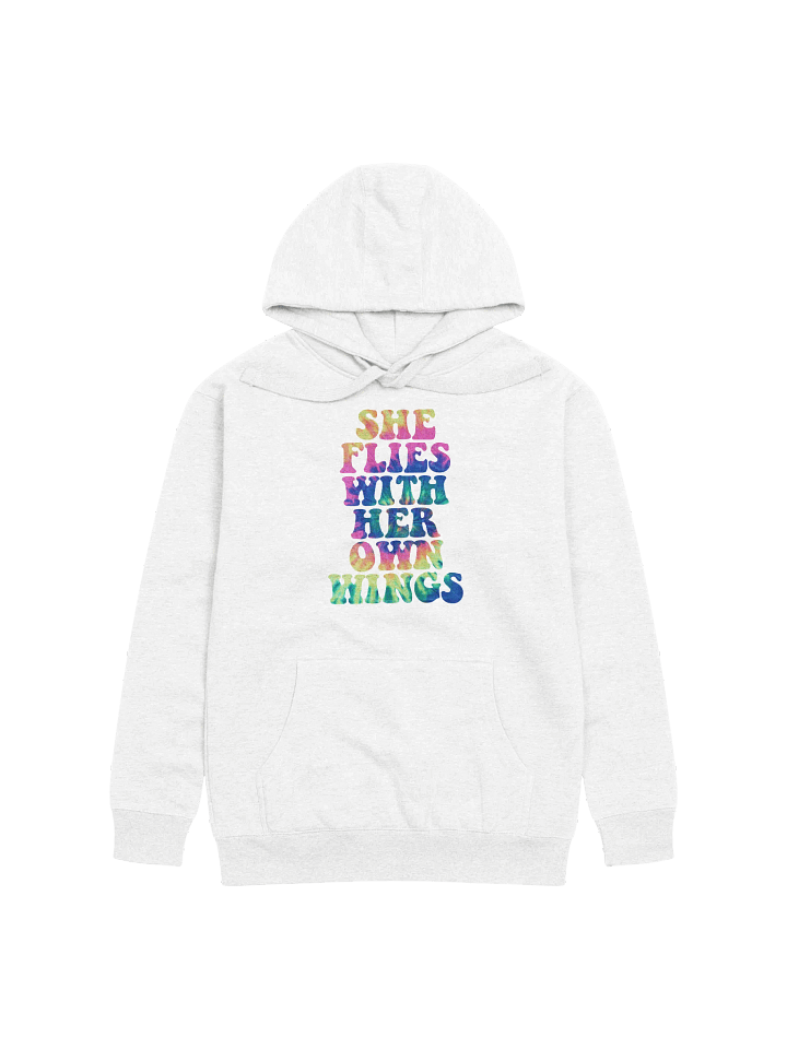 She Flies Tie Dye Hoodie product image (1)