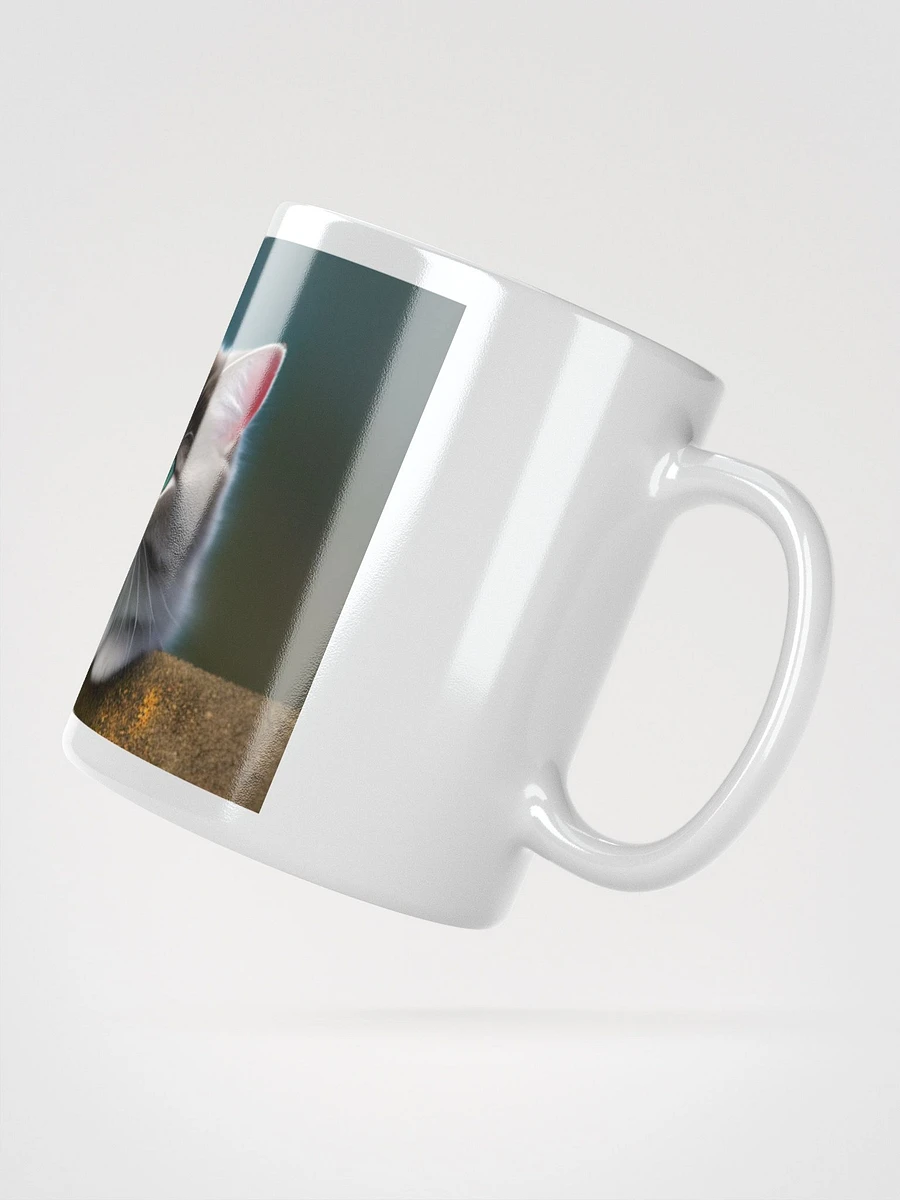 AI-Generated Cats White Glossy Mug product image (3)