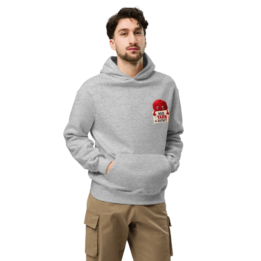 Red Yarn District/ Yarnie Oversized Hoodie product image (34)