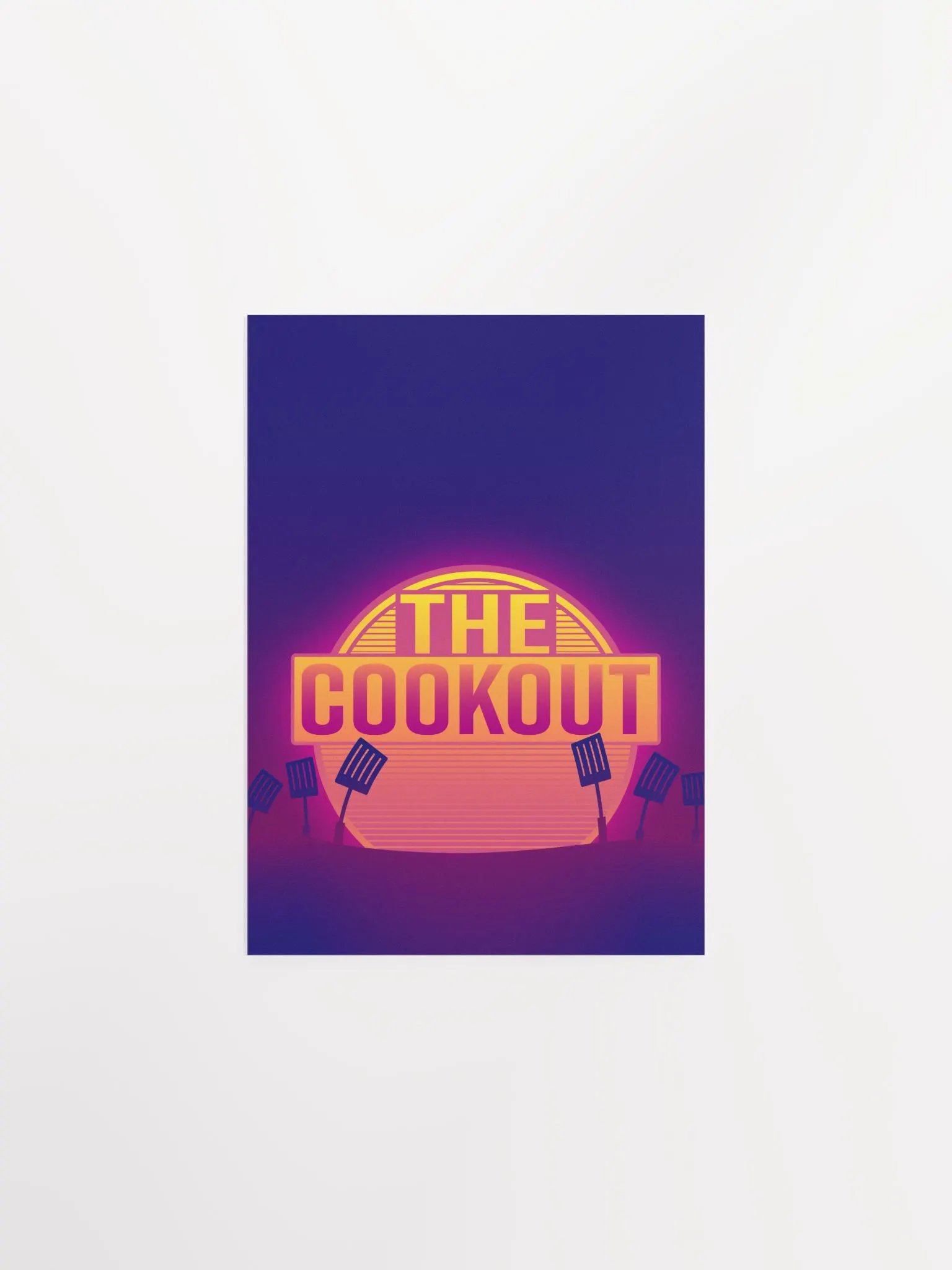 The Cookout Sunset Poster (Sub Shirt Edition) product image (2)