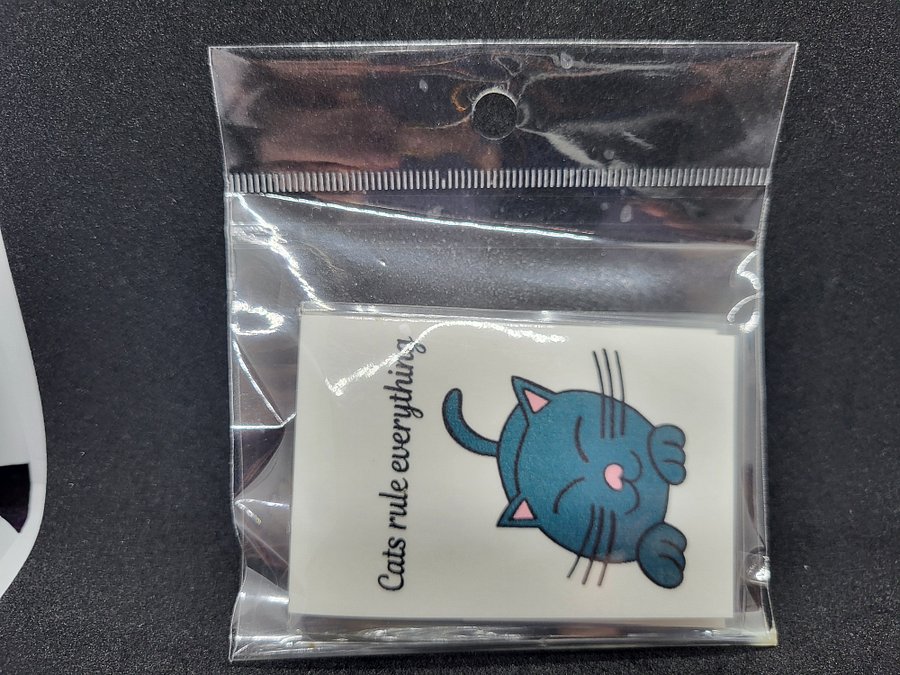 Cats Rule Everything Magnetic Laminated Bookmark product image (2)