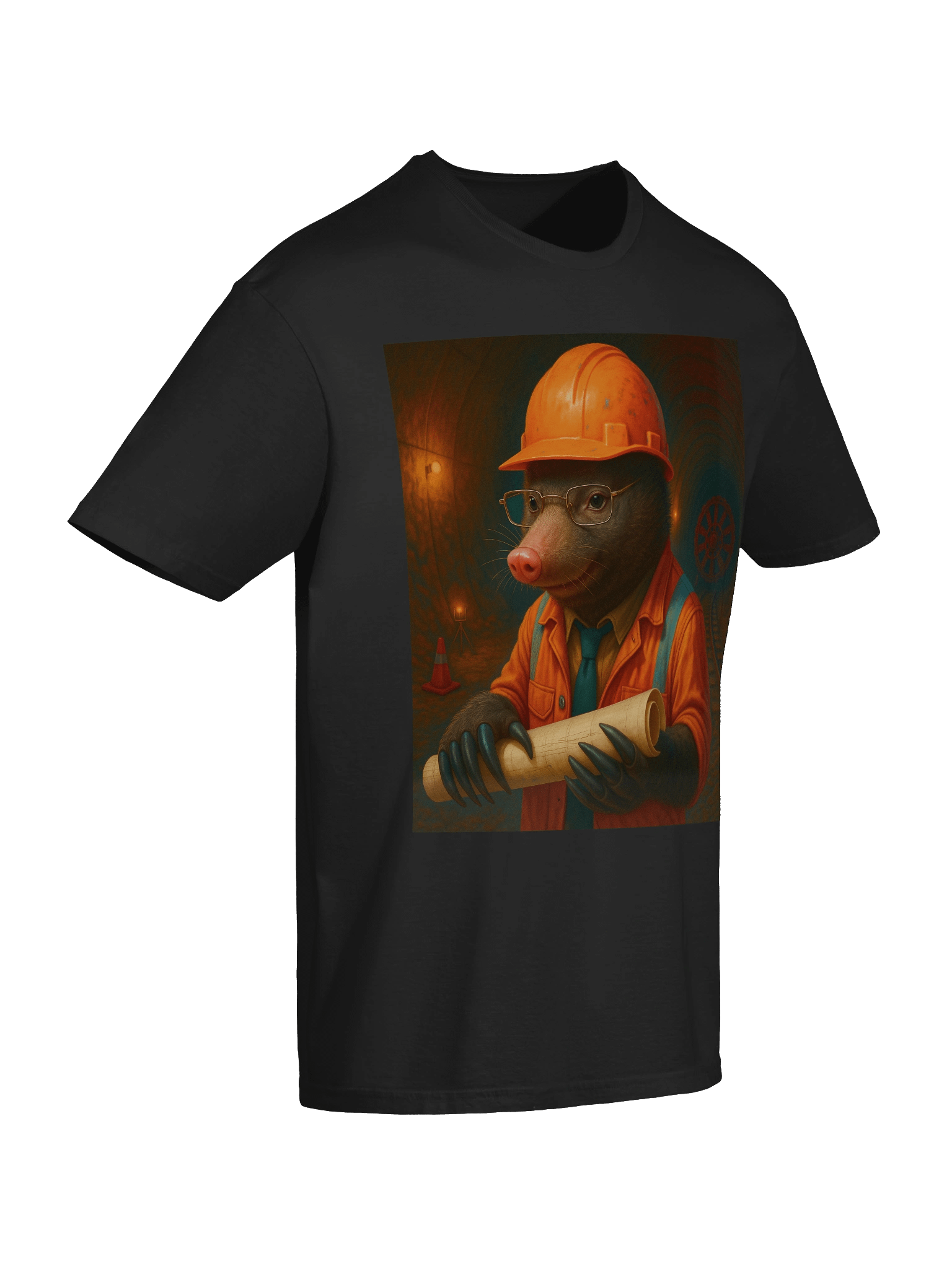 Mole Tunnel Engineer Unisex T-Shirt product image (82)