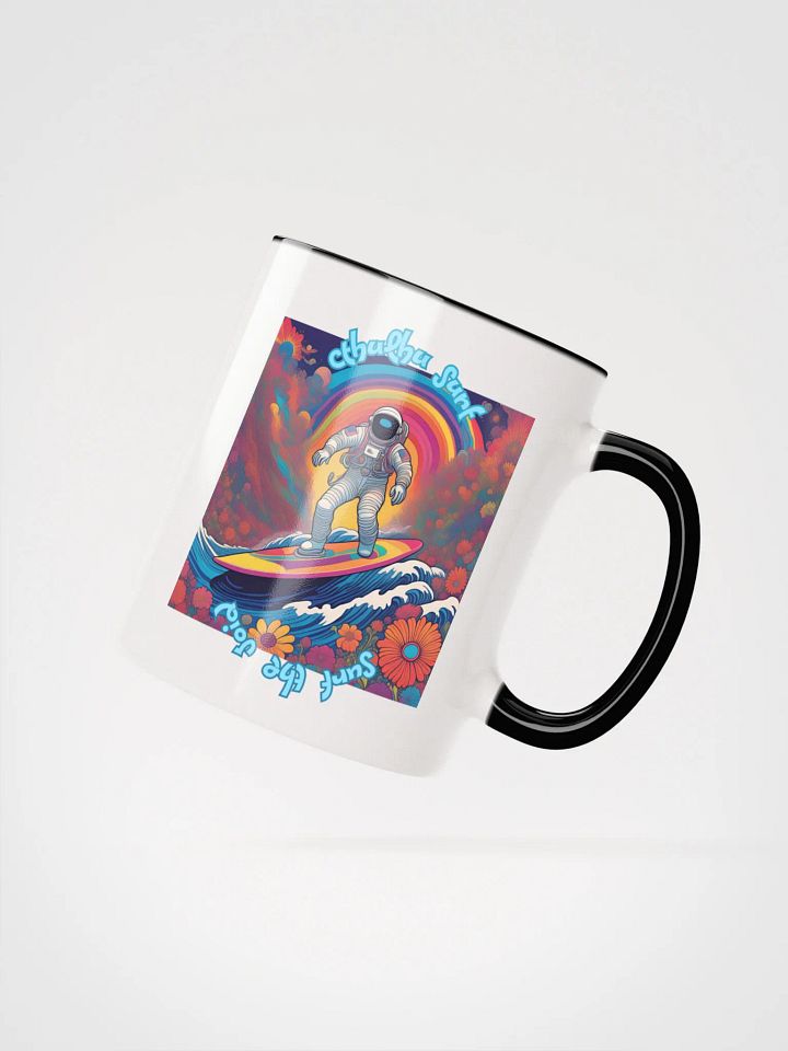 Cthulhu Surf Ceramic Mug Astronaut 04a product image (21)