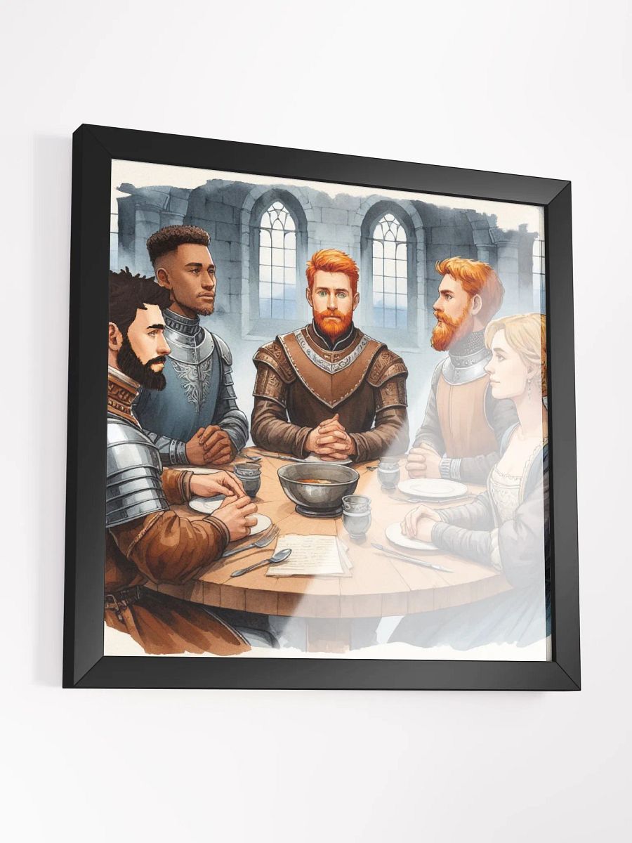 Christian Conspiracy Coalition (The Roundtable) - Framed High-Quality Matte Poster product image (3)