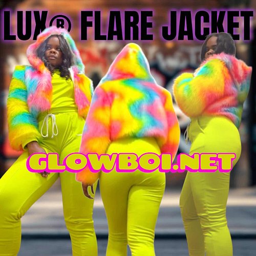 STOP SCROLLING — this jacket is CRAZY. 🤯🔥
LUX® Flare Jacket now live on Glowboi.net @globoi.co 
#GlowBoi #GlowBoiCo #BZKWorld...