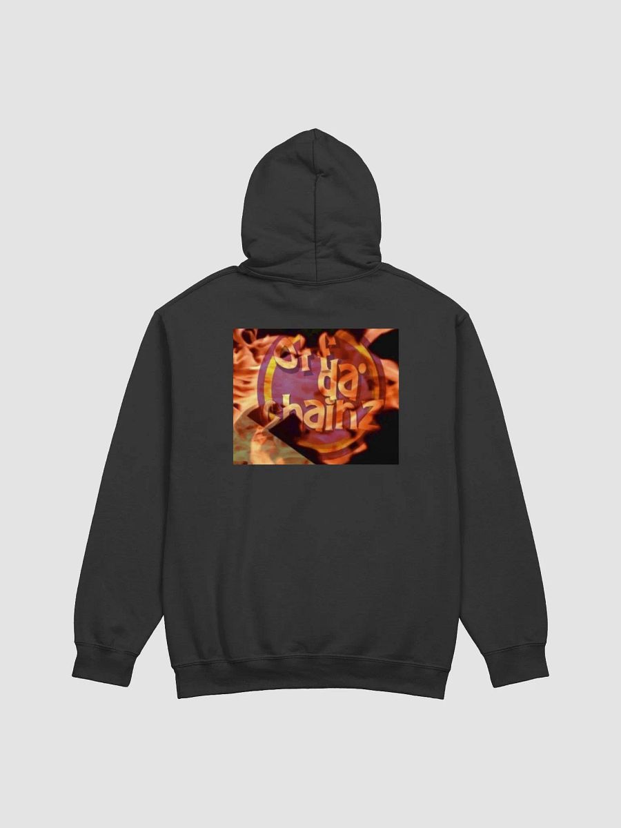 Off Da Chainz on Fire Black Sweater! product image (3)