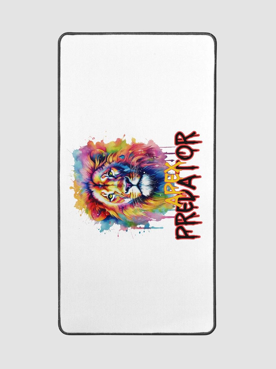 Vibrant Lion Apex Predator Desk Mat product image (2)
