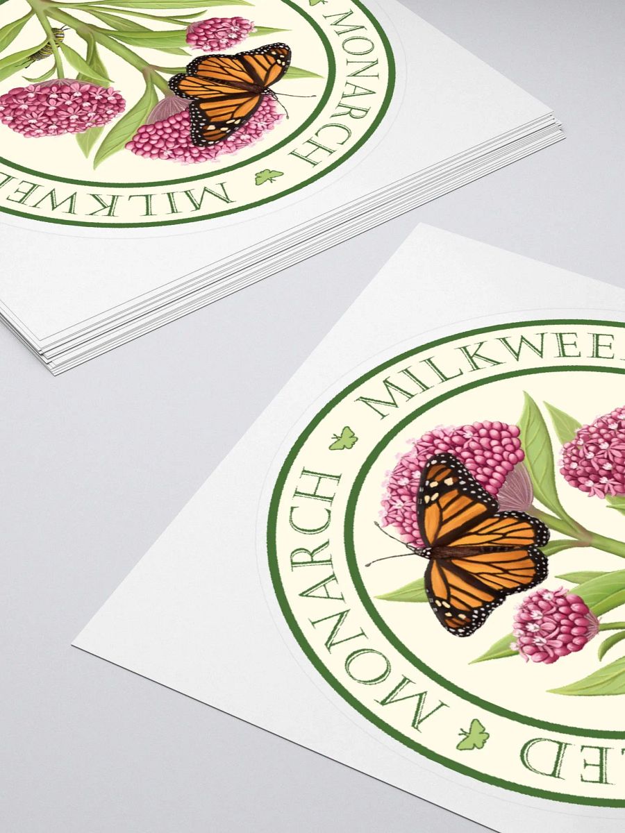 Monarch - Milkweed Sticker product image (4)