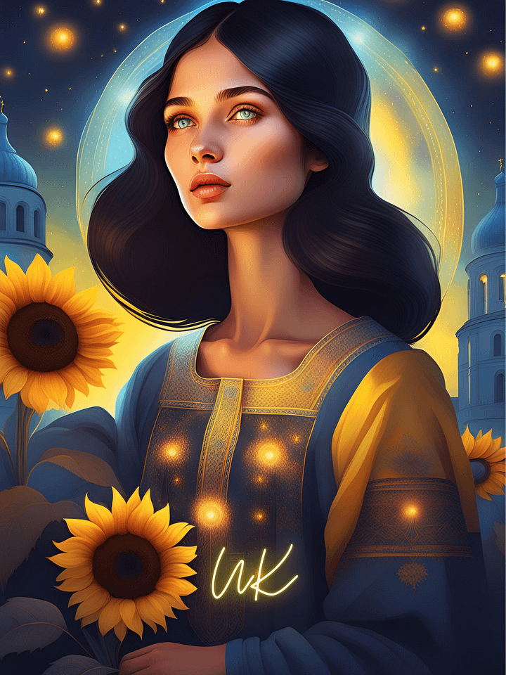 UK "Heart of Ukraine" Unique iPhone Wallpapers Inspired by Ukrainian History product image (2)