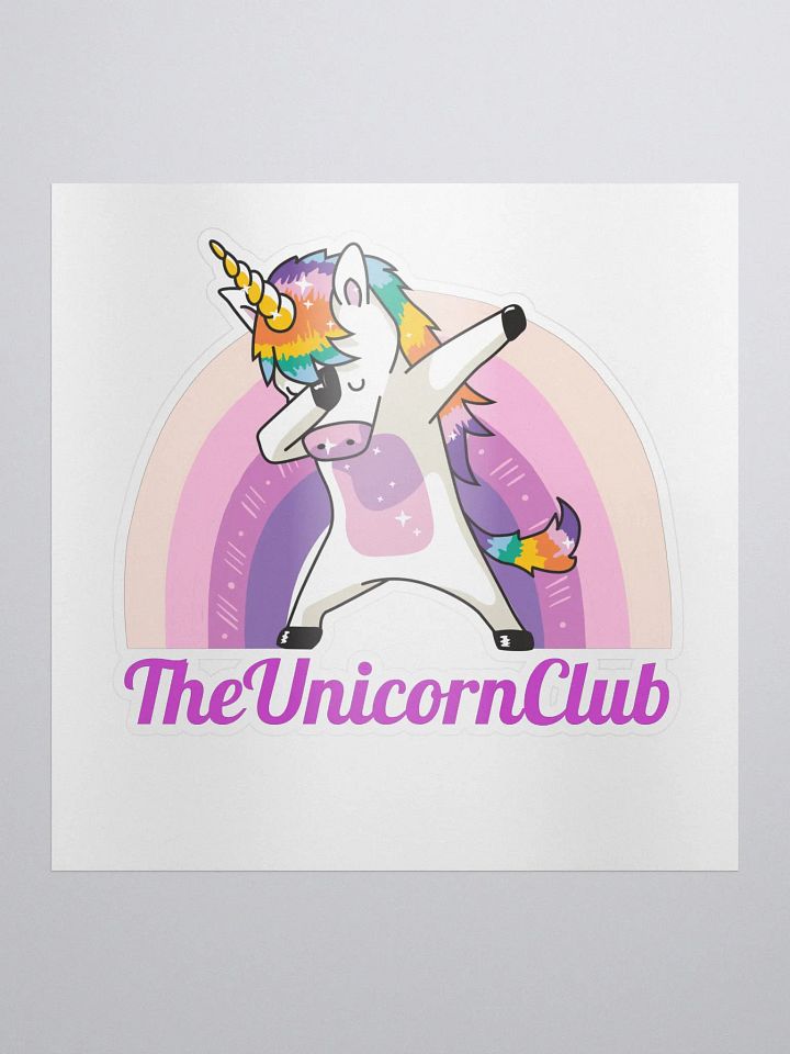 "The Unicorn Club" Sticker product image (1)