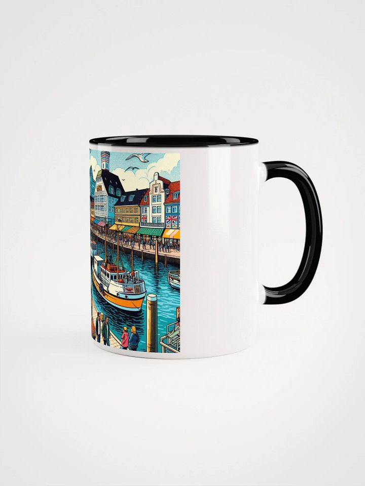 Harbor Hues Ceramic Mug | AI work Bremerhaven product image (5)