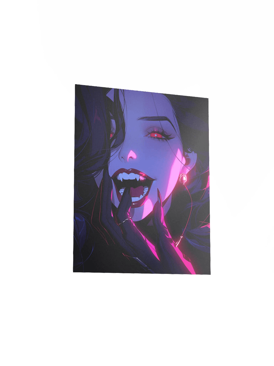 Neon Vibrant Vamp Poster product image (14)