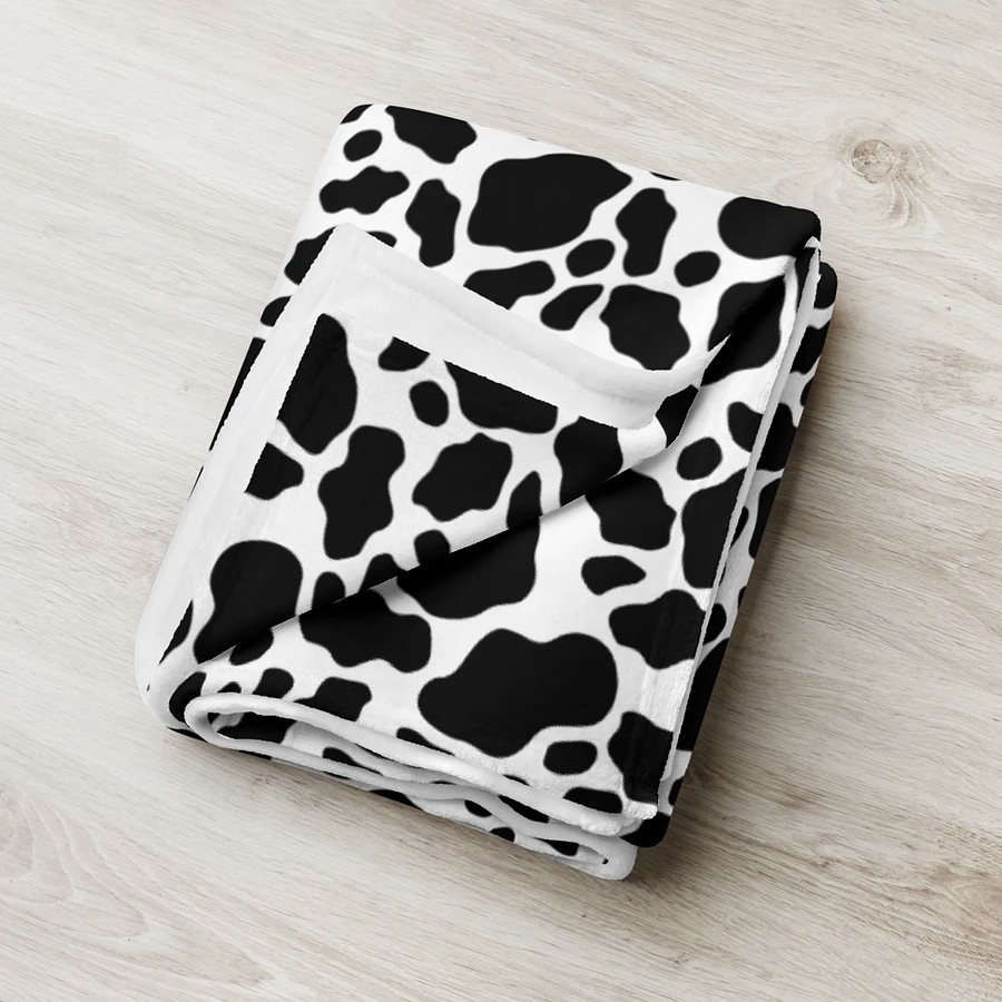 Cow Skin Blanket - Black & White product image (7)