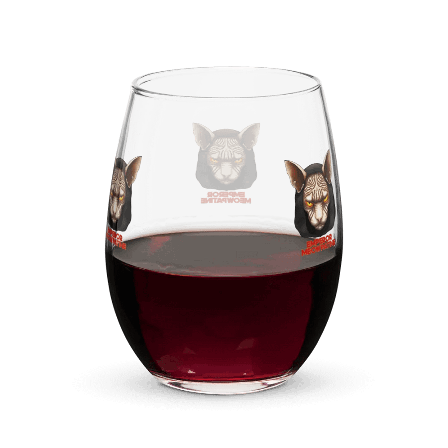 Emperor Meowpatine Wine Glass product image (7)