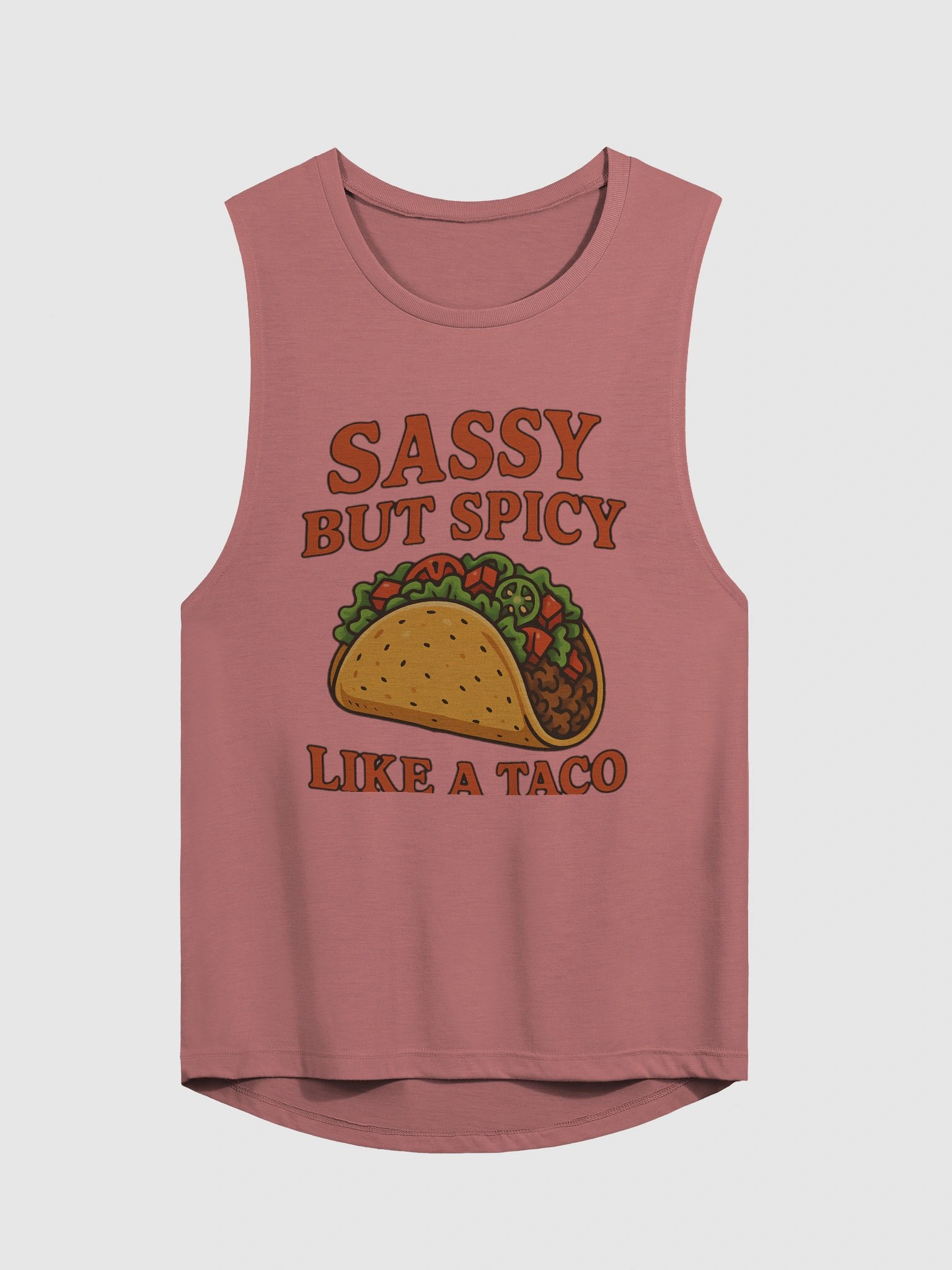 Sassy But Spicy Like A Taco Muscle Tank product image (8)
