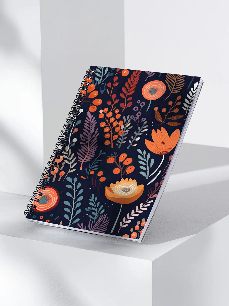 Autumn Bloom Spiral Journal product image (3)