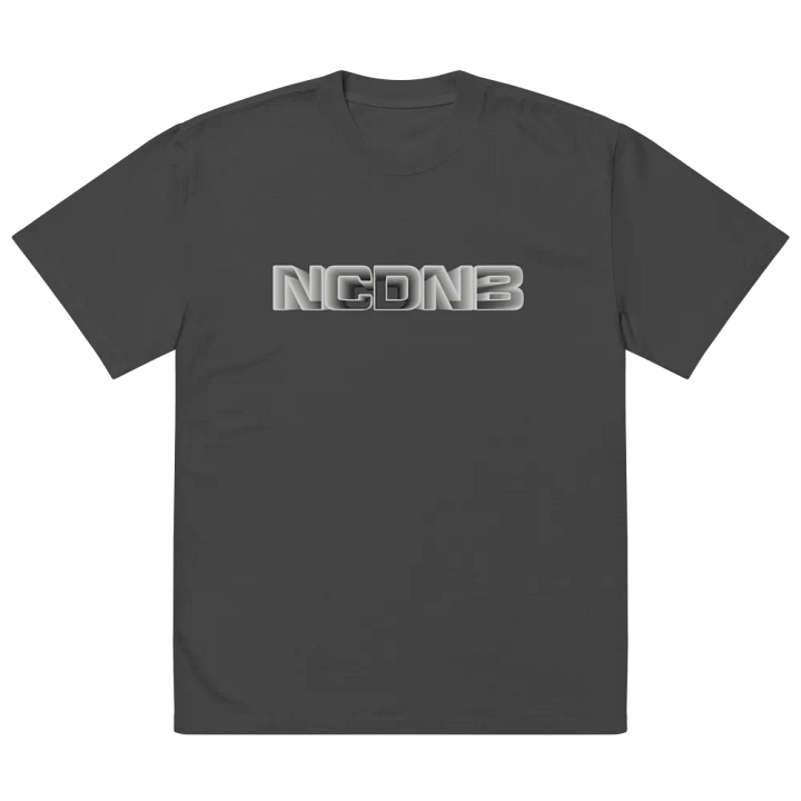 NCDNG Logo Premium Oversized Faded T-Shirt product image (2)