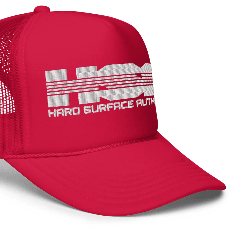 Hard Surface Authority Trucker Cap (White logotype) product image (7)