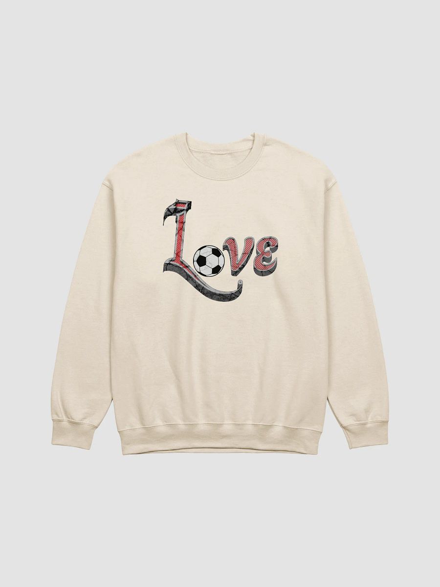 Love Soccer Distressed Crewneck product image (13)