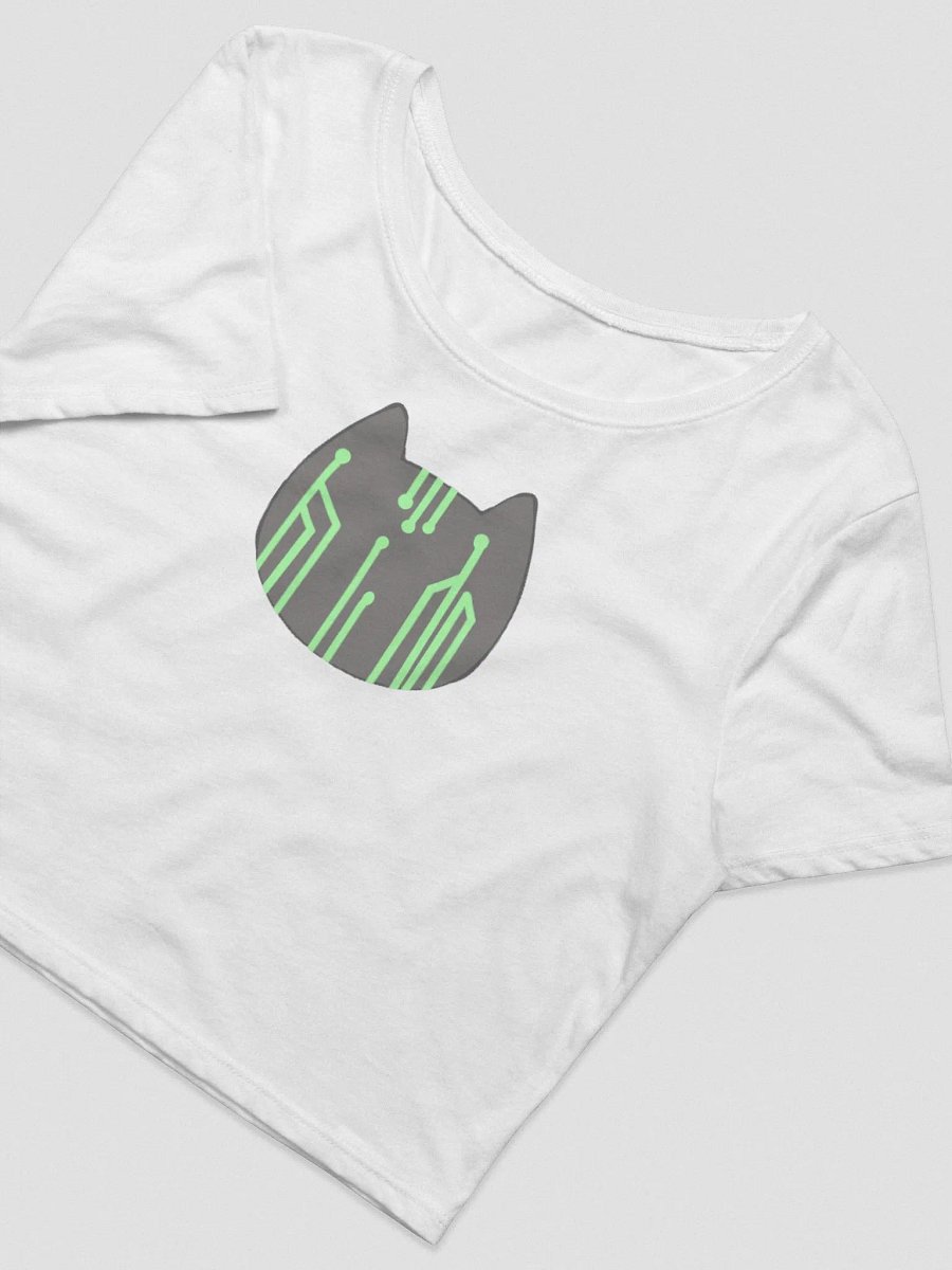 Virtual T-Shirt, White (Cropped) product image (2)