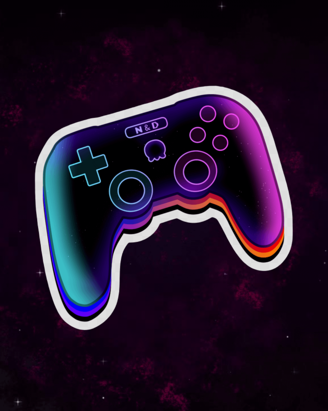 Glob Gamepad Sticker product image (2)