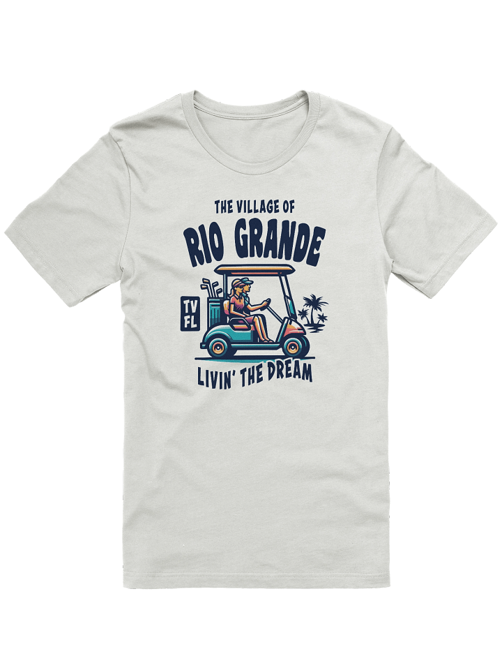 The Village of Rio Grande TV FL Golf Cart Design T-Shirt product image (6)