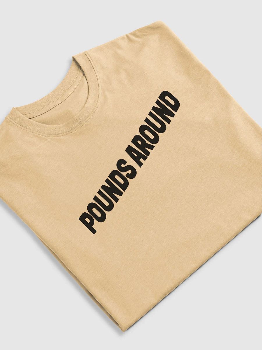 POUNDS AROUND; GOLD AND BLACK SHIRT product image (5)
