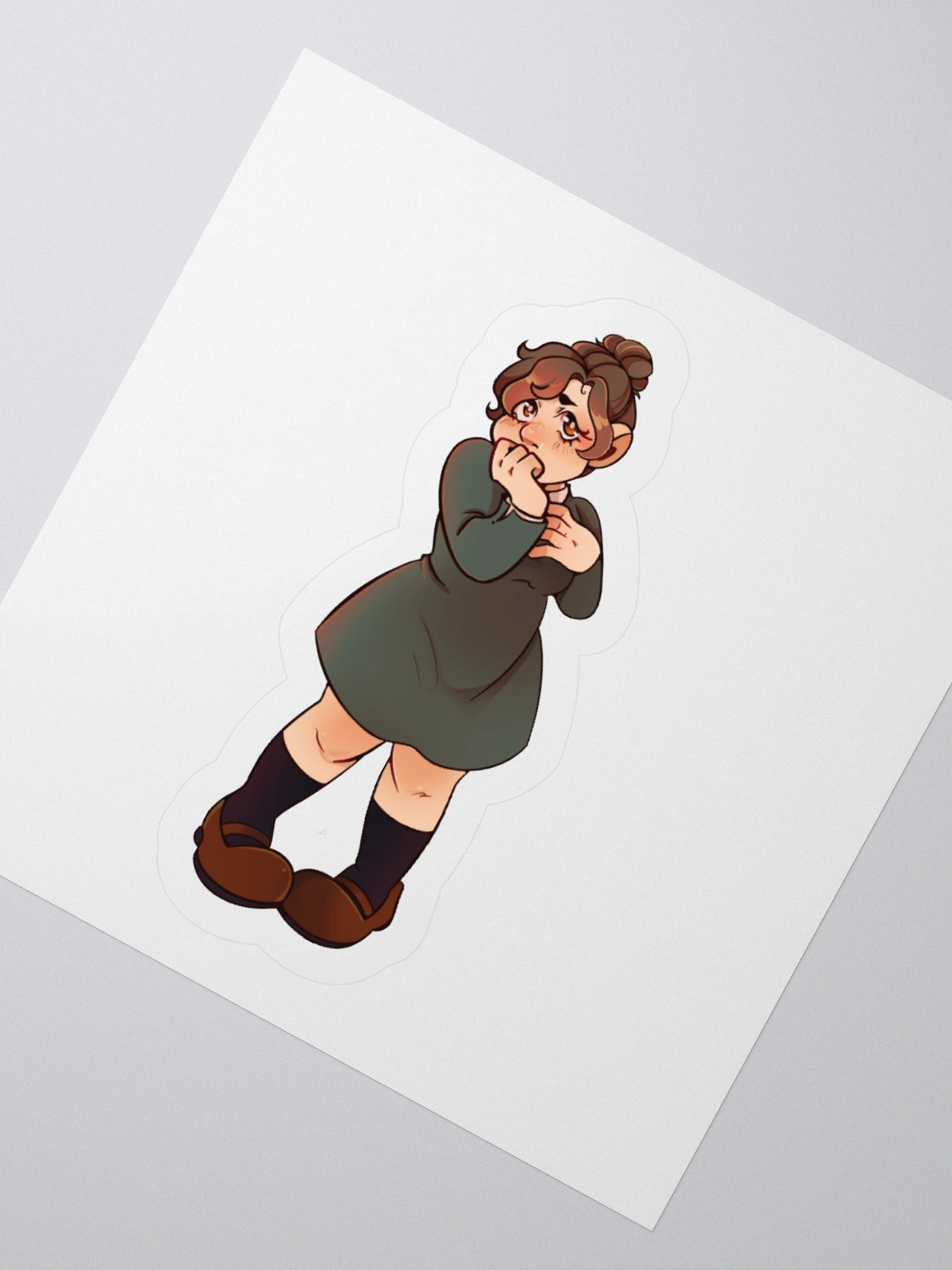 The Unlucky Girl Sticker product image (6)