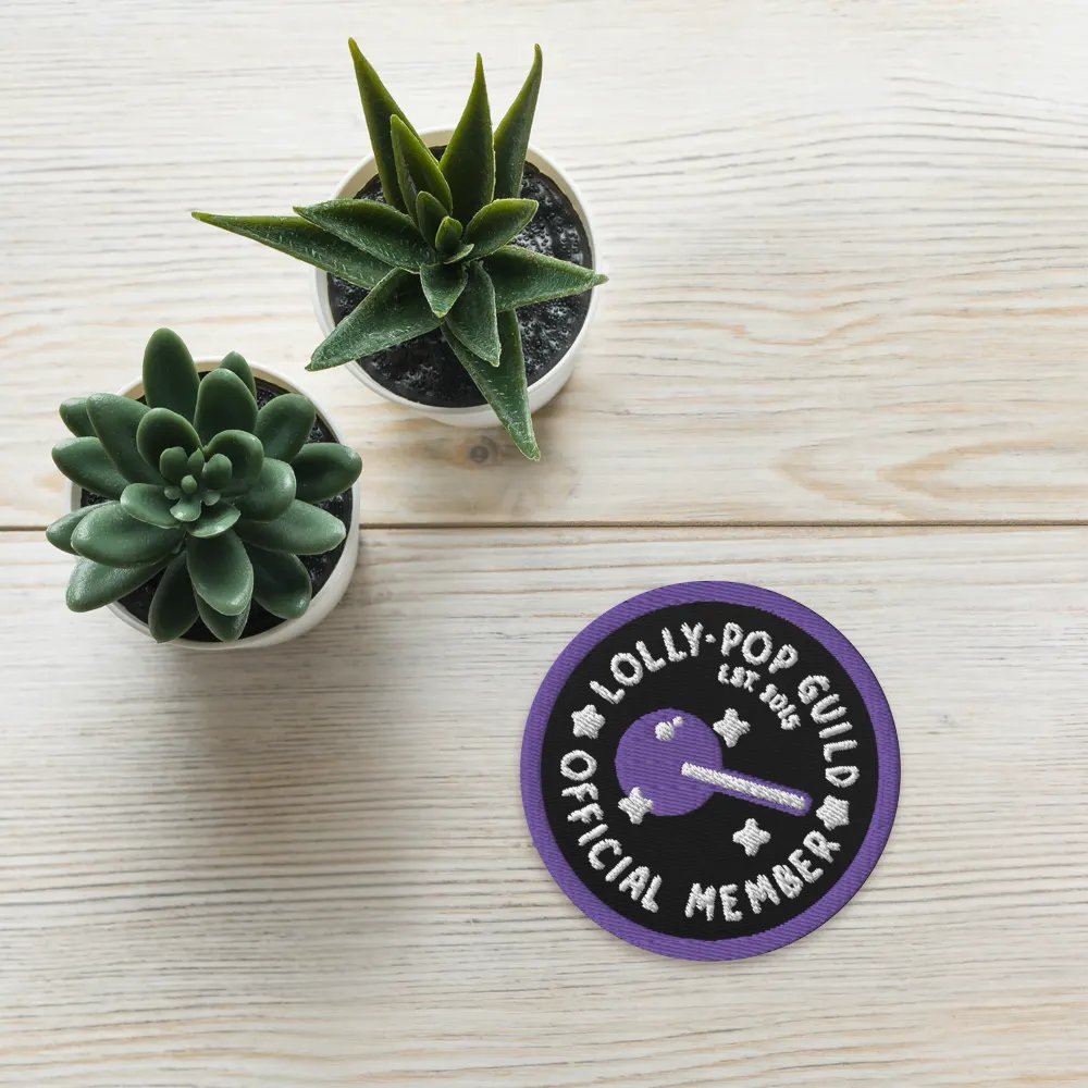 Lolly-Pop Guild Member Patch [Black] product image (5)