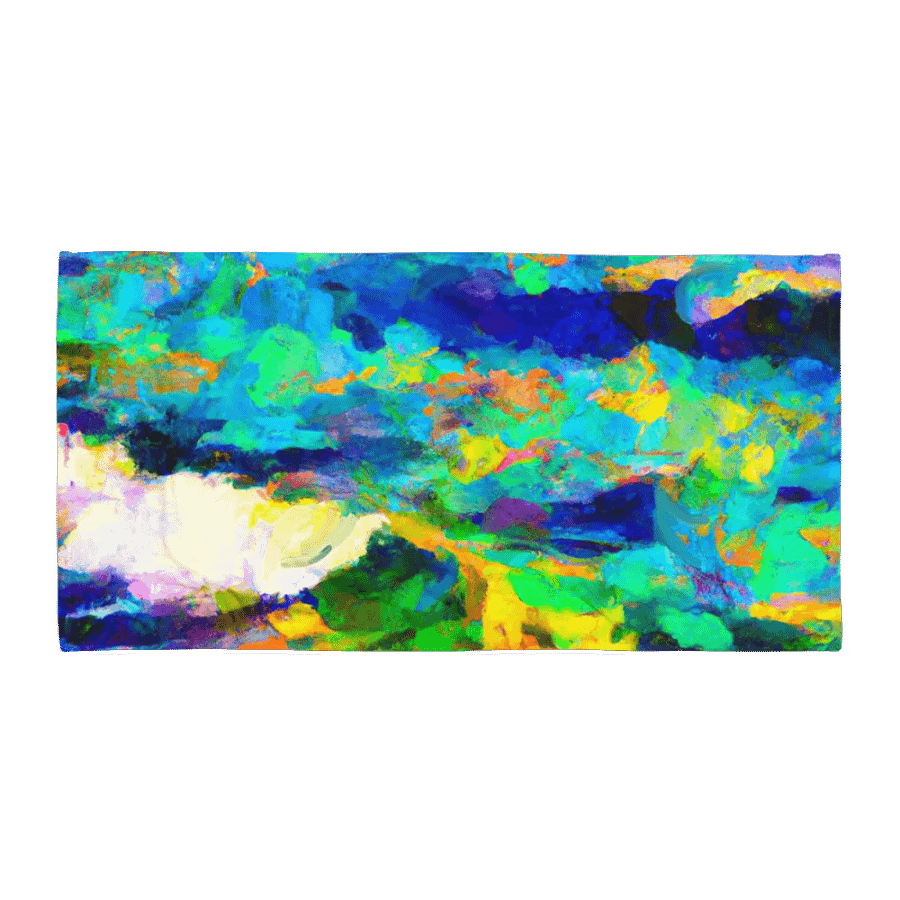 Ocean Dreams Sublimated Towel product image (1)