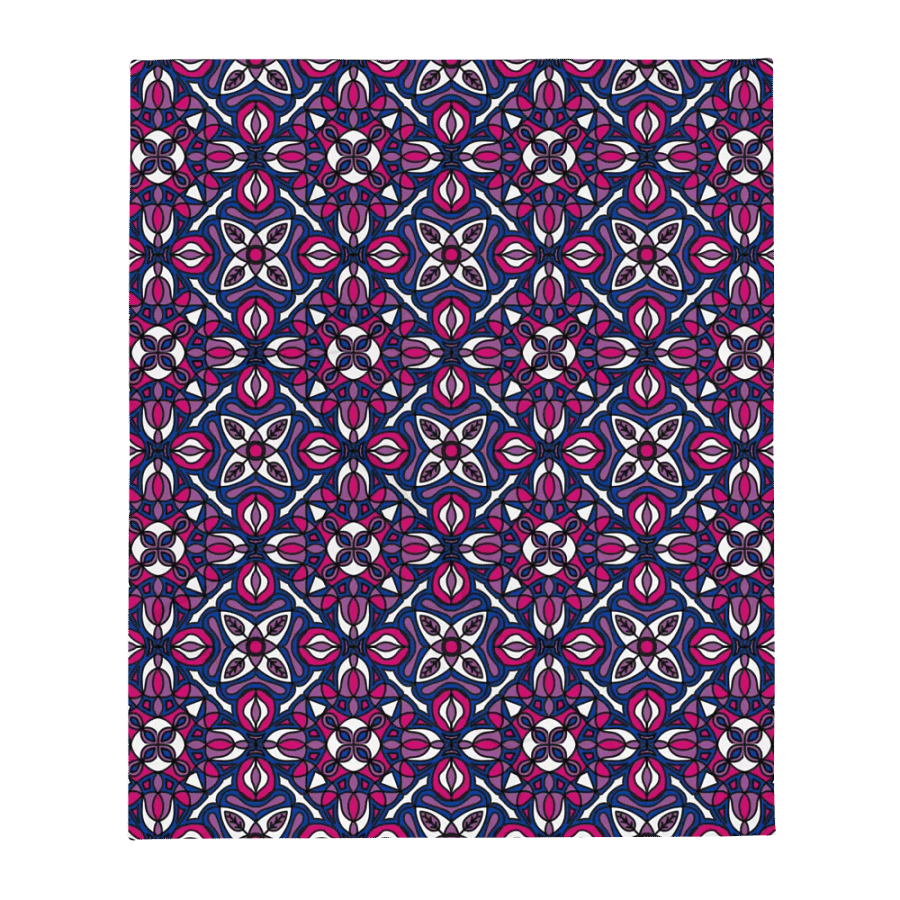Bi Abstract Cozy Blanket product image (2)
