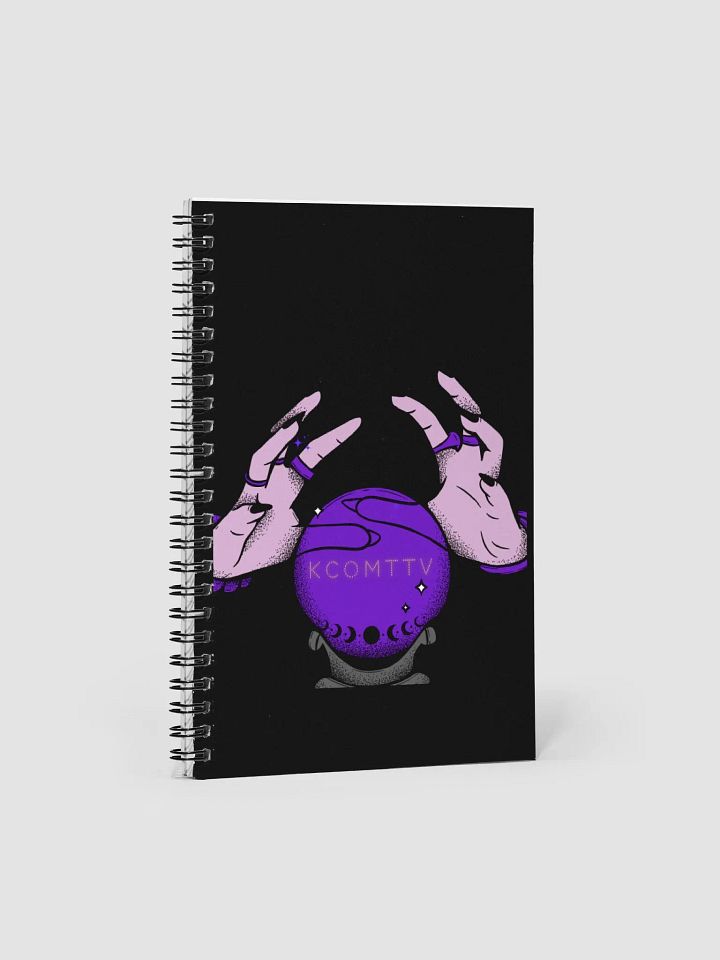 Kcom Black Notebook (no lines btw, yeah idk why either) product image (1)