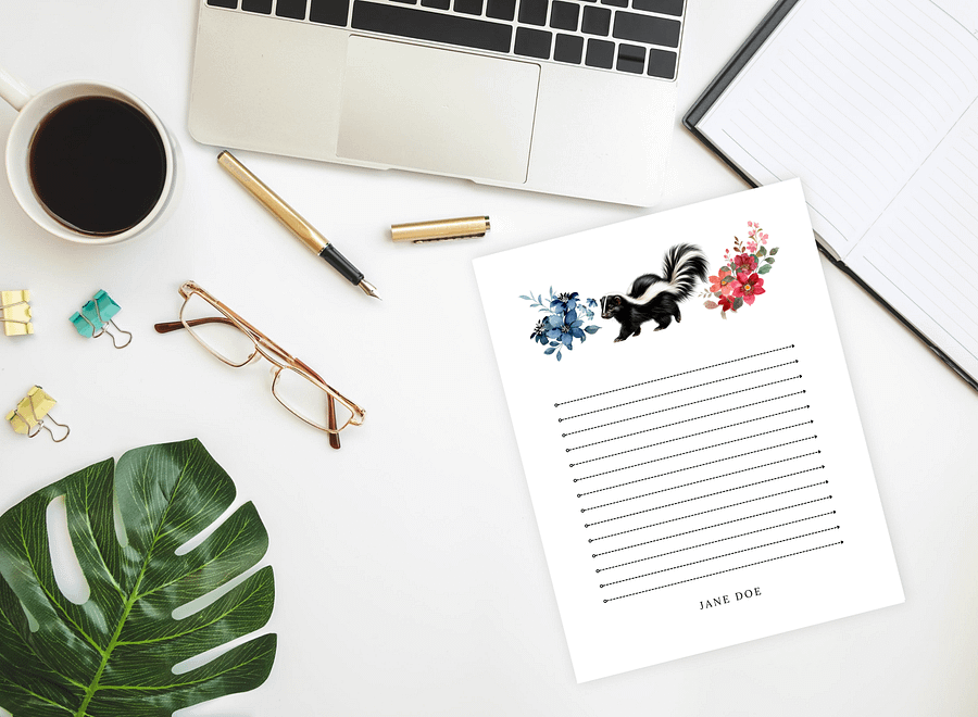 Canva Notepad Template: Nature Themed product image (8)