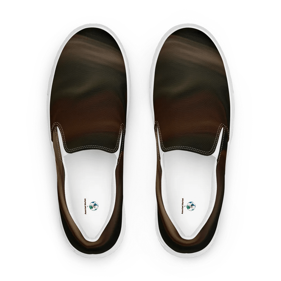 Womens Camouflage Pattern Canvas Slip-On Shoes product image (3)