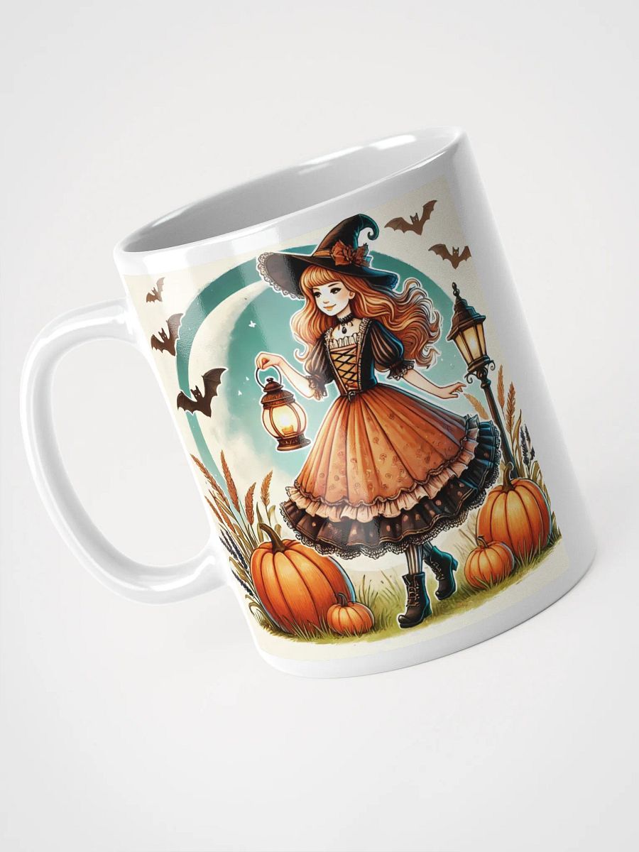 Witch Mug, Charming Witch Gifts, Gift for Her, Witchcraft Mug, Bats Mug, Pumpkin Mug, Gift for Halloween Lovers, Halloween Mug 11oz, 15oz, 20oz product image (3)