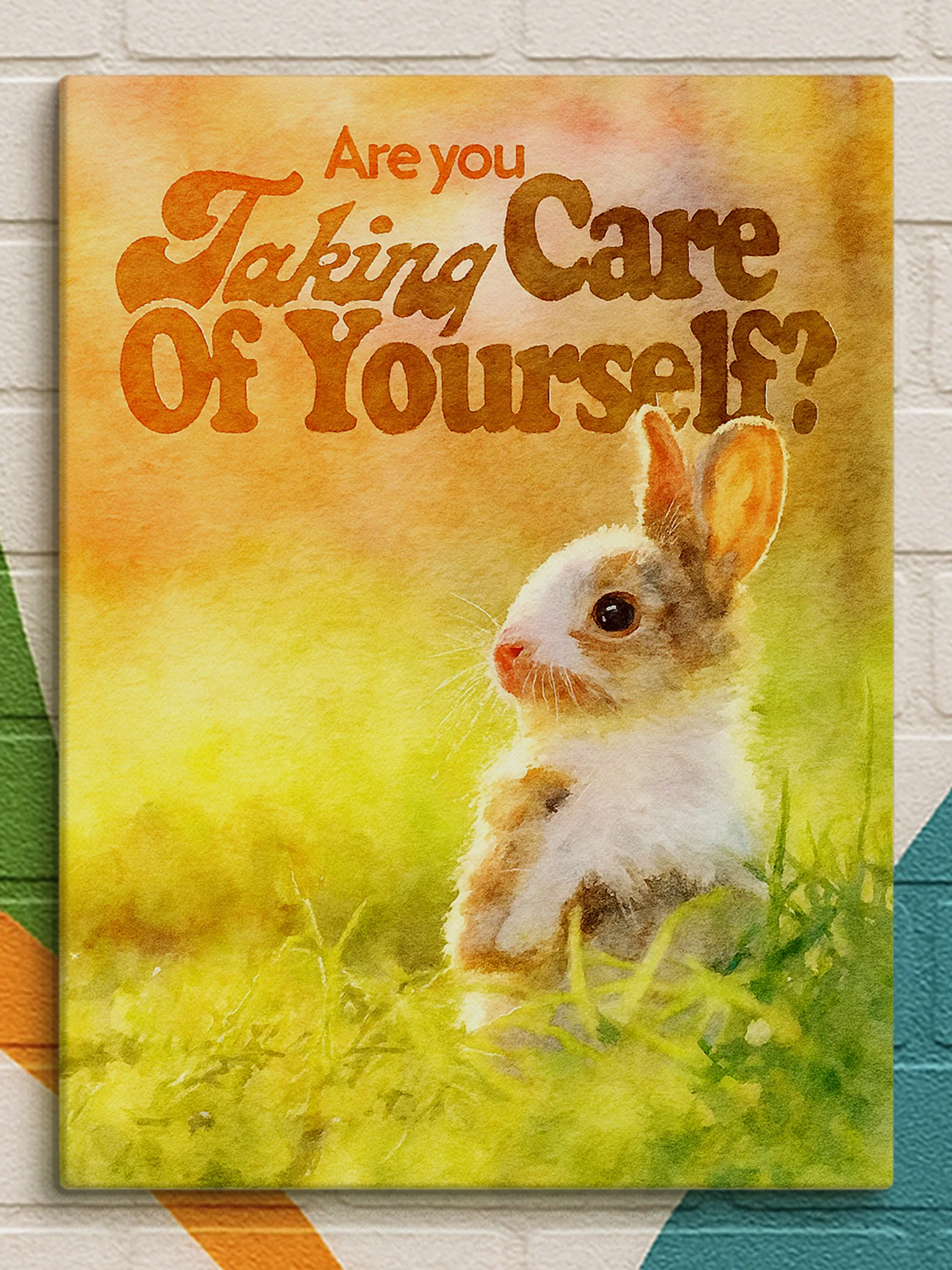 Are You Taking Care of Yourself - Canvas product image (1)